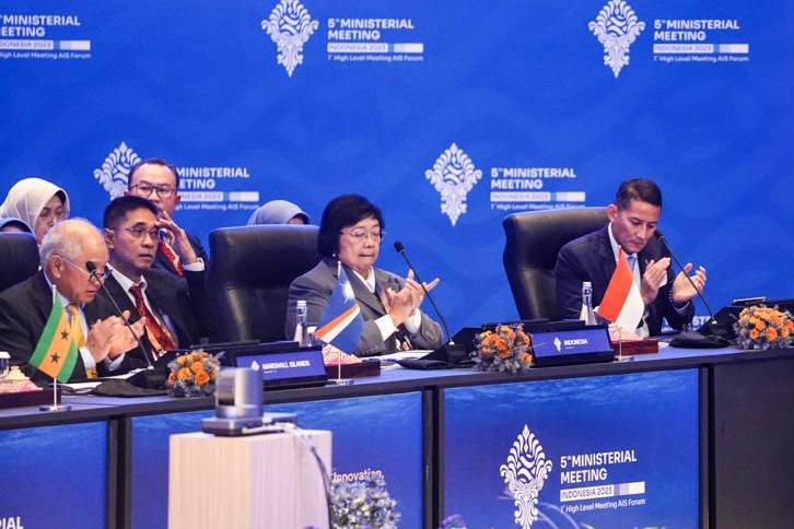 Menparekraf Sandiaga Uno menghadiri KTT AIS Forum 2023. Dok. Kemenparekraf