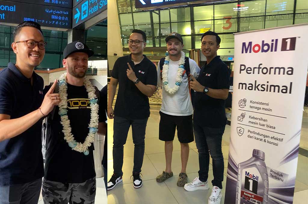 Jack Miller dan Brad Binder sambangi Jakarta, siap hadiri peluncuran oli terbaru Mobil1. medcom-uda