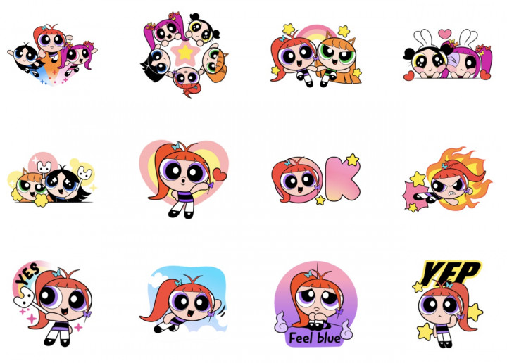 Powerpuff Girls x NewJeans Kini Punya Stiker di Line