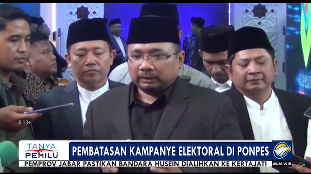Kemenag Berencana Terbitkan Regulasi Pembatasan Aktivitas Politik Elektoral di Lingkungan Pendidikan Agama