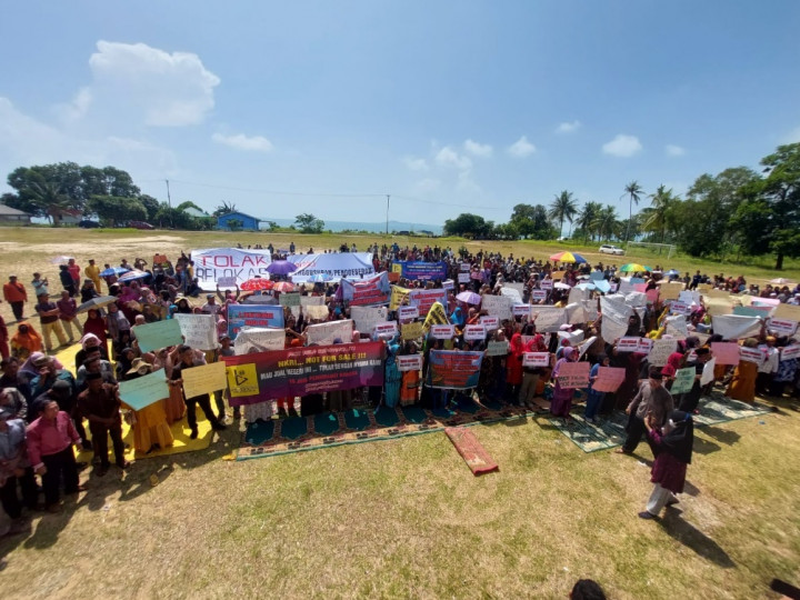 Gelar Doa Bersama, Warga Pulau Rempang Nyatakan Sikap Tolak Relokasi
