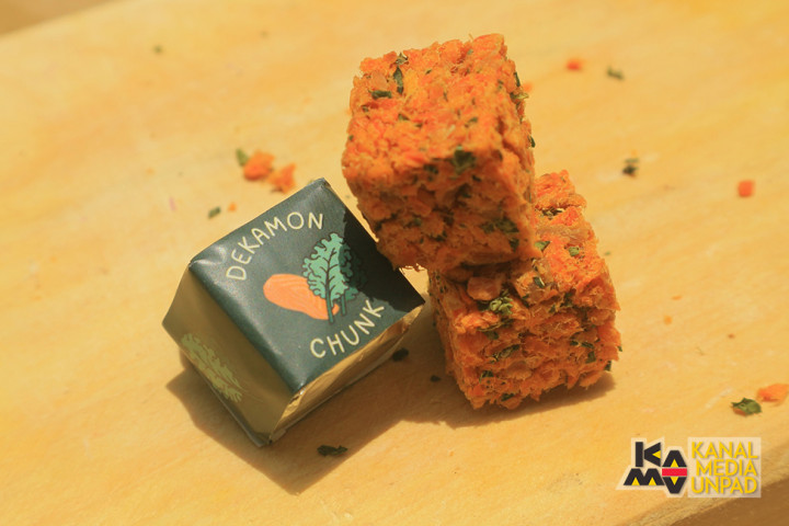 Cegah Stunting, Mahasiswa Unpad Bikin MPASI Instan 'Dekamon Chunk'