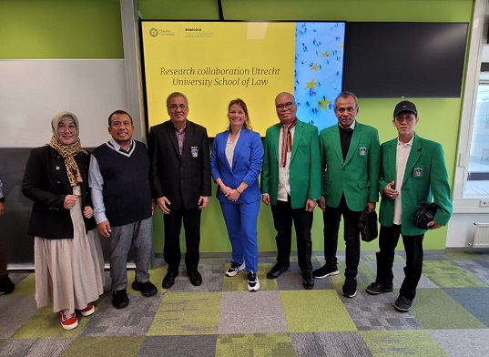 UMI Ajak Utrech University Belanda Kerja Sama Riset Bidang Hukum