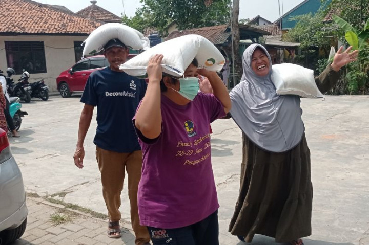 150 Ribu Keluarga Miskin di Lebak Dapat Bantuan Beras