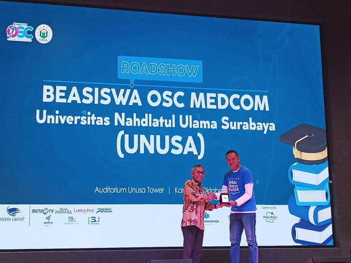 Peminat Beasiswa OSC di Kampus Unusa Surabaya Membeludak