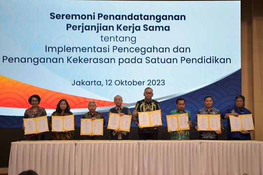 8 K/L Sepakat Perkuat Pencegahan dan Penanganan Kekerasan di Satuan Pendidikan