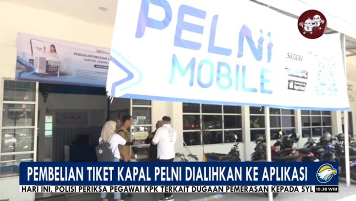 Pembelian Tiket Kapal di Loket 3 Pelabuhan Dialihkan ke Aplikasi Pelni Mobile