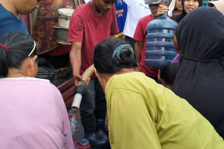 22 Kecamatan di Lebak Krisis Air Bersih