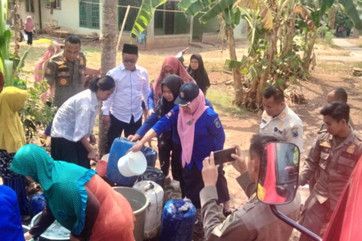 3,795 Juta Liter Air Sudah Disalurkan untuk Warga Lampung Selatan