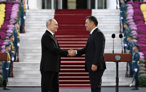 Putin ke Kyrgyzstan, Perjalanan Luar Negeri Pertama Keluar Perintah Penangkapan