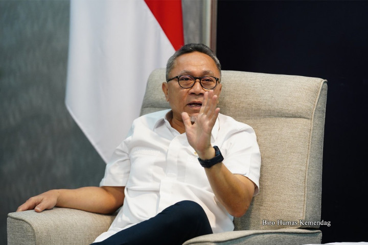 Mulai Laris, Mendag: Pedagang Pasar Tanah Abang Tersenyum