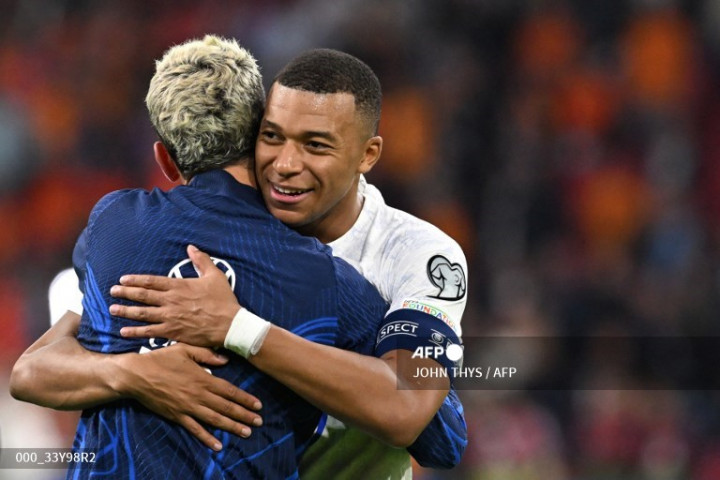 Hasil Kualifikasi Euro 2024: Jaga Rekor Kemenangan, Prancis Kalahkan Belanda di Amsterdam