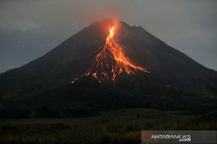 Gunung Merapi Alami Guguran Lava 163 Kali Pekan Ini