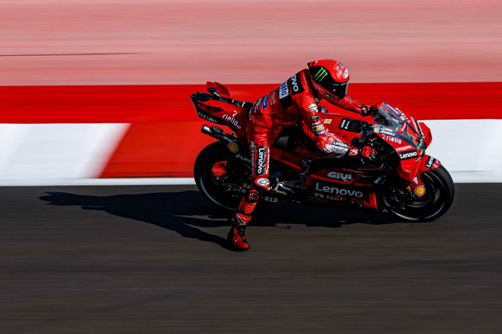 Terkendala Teknis, Duo Ducati Sudah Maksimal di Sprint Race MotoGP Mandalika