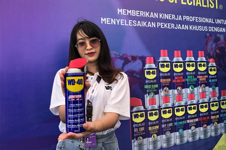 Tak Melulu Soal Balap, VICI & WD-40 Malah Edukasi Perawatan Kendaraan di Mandalika