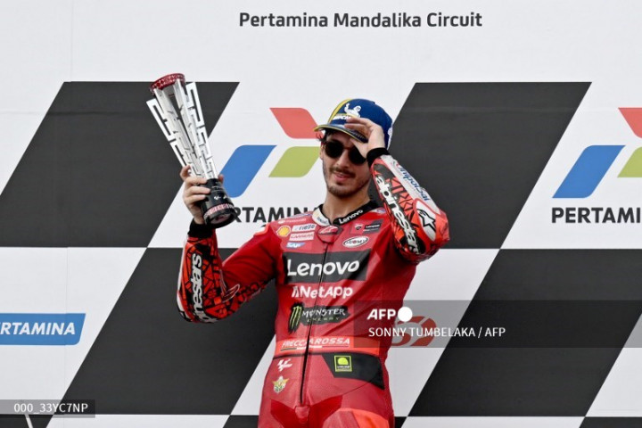 MotoGP Mandalika: Bagnaia Juara, Martin Merana