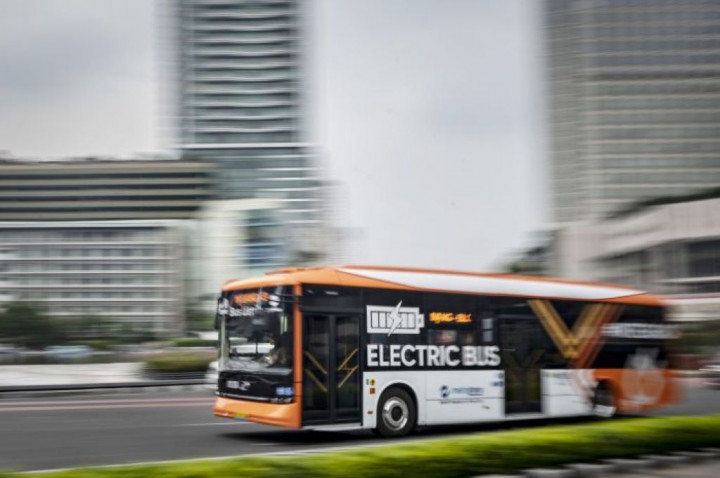 TransJakarta Targetkan 10 Ribu Lebih Armada Listrik pada 2030