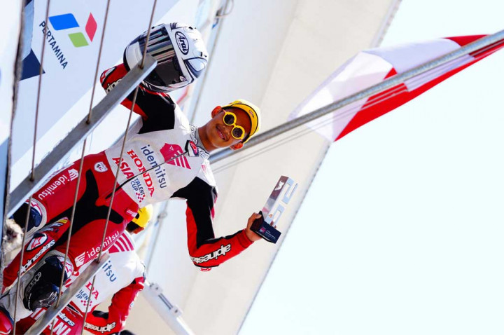 Sapu Bersih Podium Tertinggi IATC Mandalika, Veda Incar MotoGP