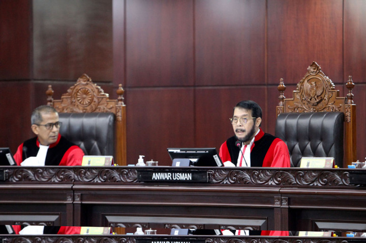 MK Tolak Uji Materi Batas Usia Capres-Cawapres 40 Tahun