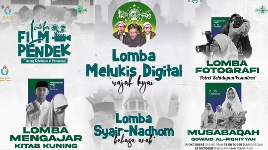 Hari Santri 2023, Yuk Ikutan Lomba Film Pendek hingga Melukis Wajah Kiai