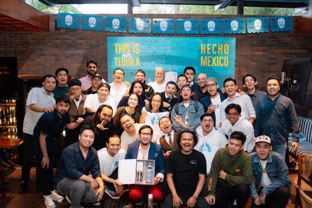 Dre Masso bagi-bagi ilmu pada 80 barterder lokal di acara Altos Tequila Masterclass. (Foto: Dok. Istimewa)