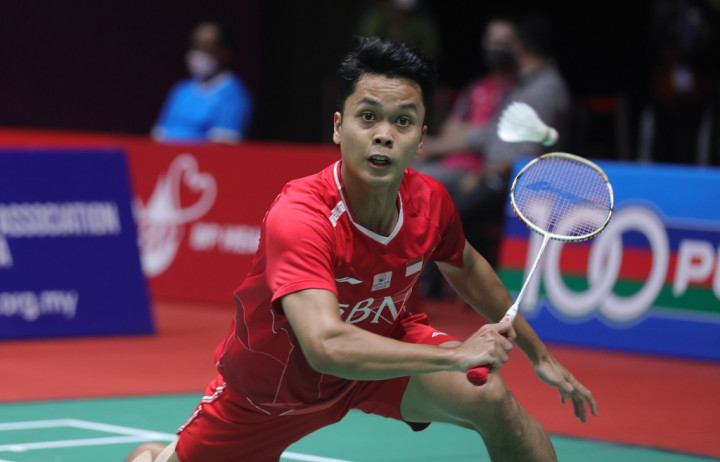Ginting Tanpa Kesulitan Lalui Babak Pertama Denmark Open 2023