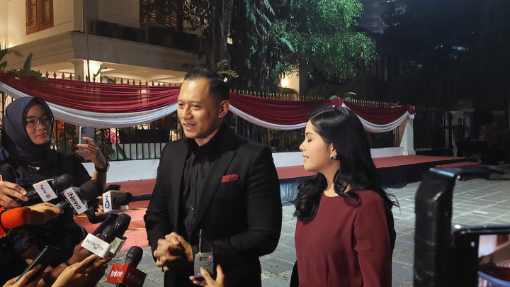 Hadiri HUT Ke-72 Prabowo, AHY Sampaikan Doa