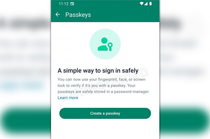 WhatsApp Umumkan Dukungan Passkey untuk Pengguna Android