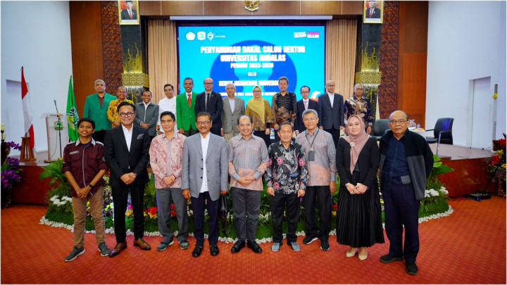 Pilrek Unand Masuk Tahap Penyaringan di Senat Akademik Universitas