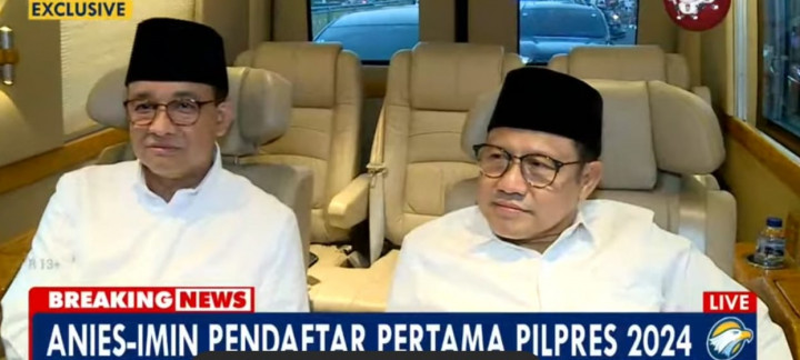 Pasangan AMIN Mendaftar ke KPU Pagi Ini