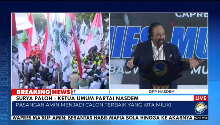 Surya Paloh: Anies-Muhaimin yang Terbaik untuk Memimpin Negeri