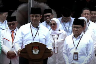 Pasangan AMIN Resmi jadi Pendaftar Pertama Capres-Cawapres di KPU
