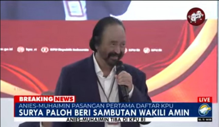 Surya Paloh Percaya KPU Jujur, Profesional, dan Adil