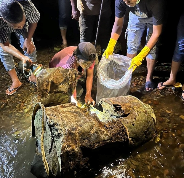 Sampel DNA Kerangka Manusia Tercor Dalam Drum di Aceh Besar Rusak