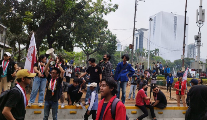 Demo di Istana, Aliansi BEM SI Desak Tuntutan Dikabulkan