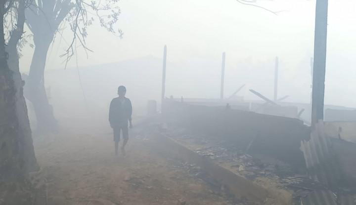 5 Rumah Hangus Terdampak Kebakaran TPA Rawa Kucing