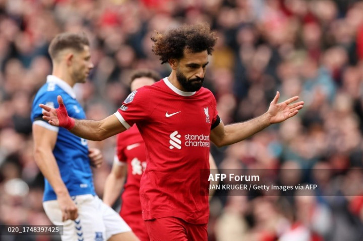 Salah Bikin 10 Pemain Everton tak Berdaya