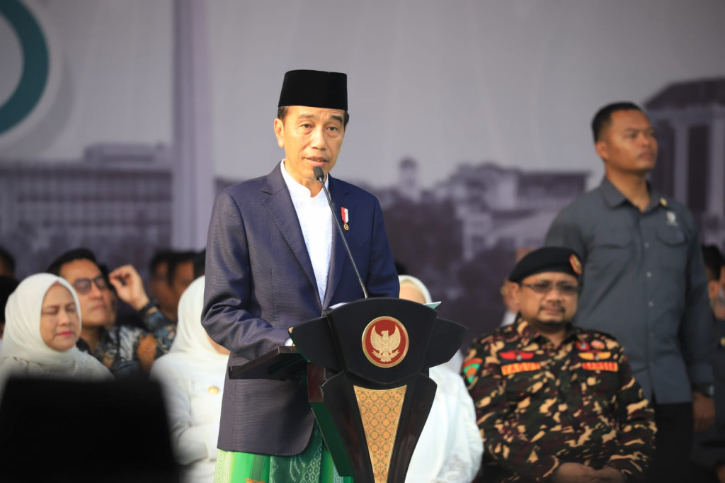 Hari Santri 2023, Jokowi: Santri Pilar Kekuatan Bangsa Sejak Zaman Perjuangan