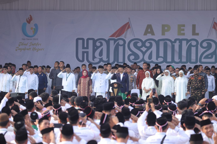 Ini Pesan Khusus Jokowi di Hari Santri 2023