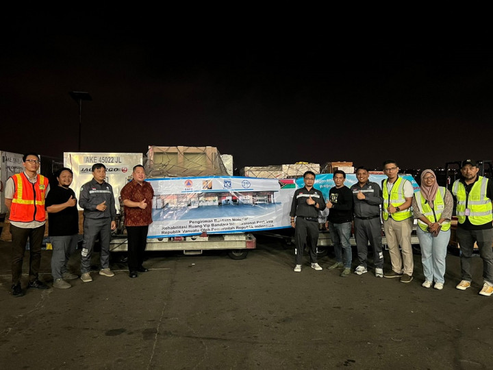 RI Sumbang Bantuan untuk Pulihkan Bandara Internasional Port Vila di Vanuatu