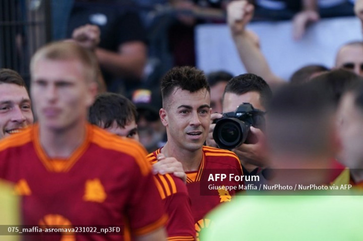 Roma Susah Payah Jinakkan 10 Pemain Monza