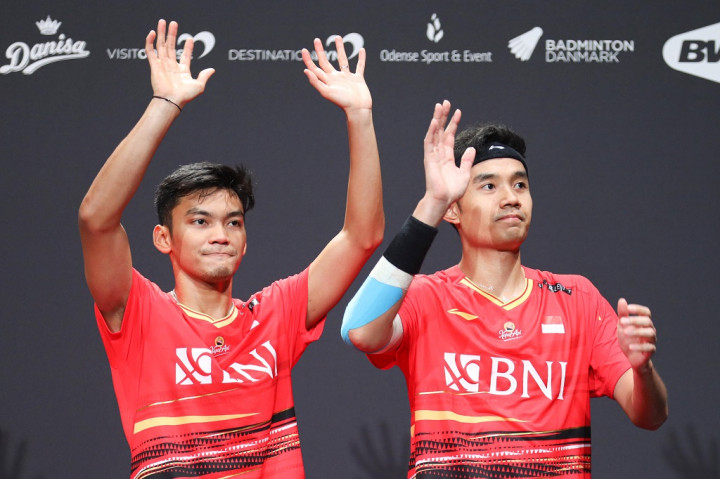 Gagal Antisipasi Servis Lawan, Bagas/Fikri Harus Puas Jadi Runner Up Denmark Open 2023