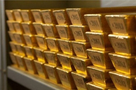 Harga emas dunia. Foto: AFP.