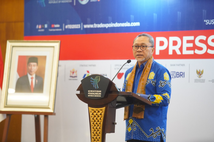 Mendag Girang Transaksi Dagang TEI 2023 Tembus USD25,3 Miliar