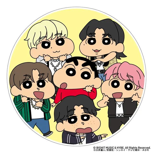 TXT Kolaborasi dengan Crayon Shinchan, Penggemar Heboh