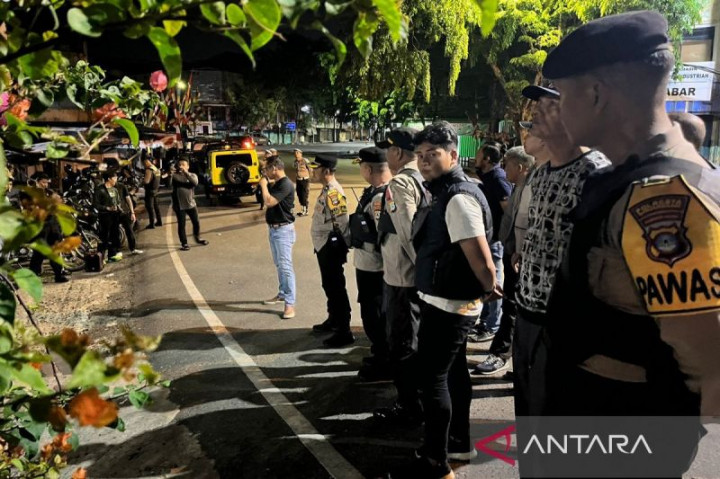 Polisi Rutin Patroli Cegah Aksi Geng Motor Anarkis di Banjarmasin