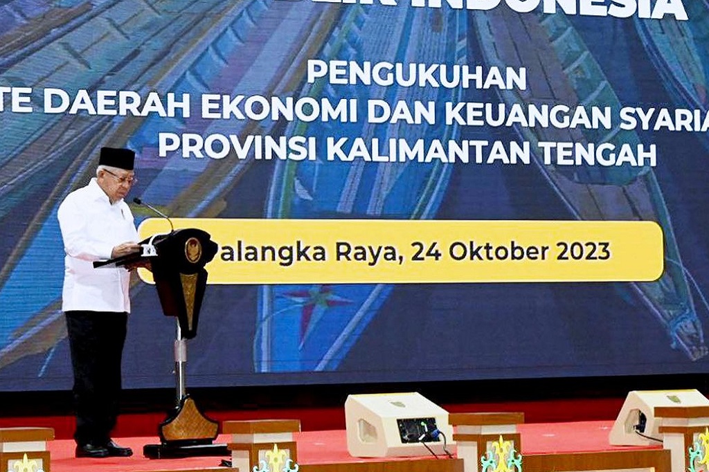 Wapres Hadiri Pengukuhan KDEKS Kalimantan Tengah