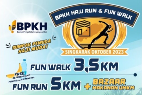 Selain Menyehatkan, BPKH Hajj Run & Fun Walk Ajak Masyarakat Menabung Haji Sejak Muda