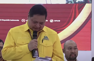Ada Cucu Soeharto dalam Ruangan Prabowo-Gibran Daftar Capres di KPU