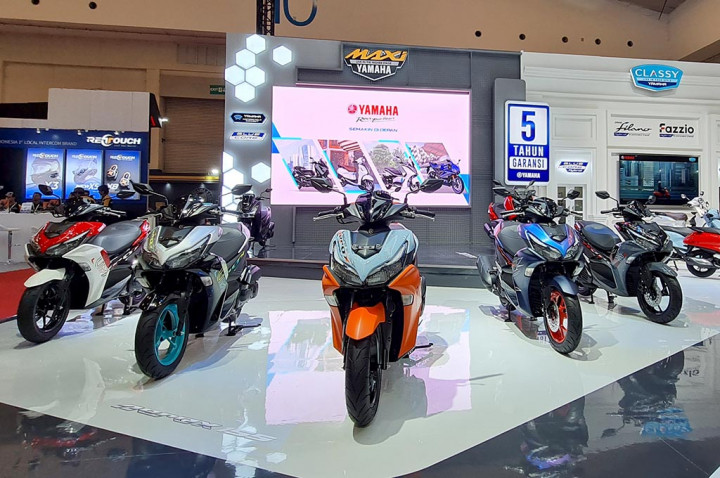 Yamaha Aerox 155 Bersolek, Tampilannya Lebih Segar